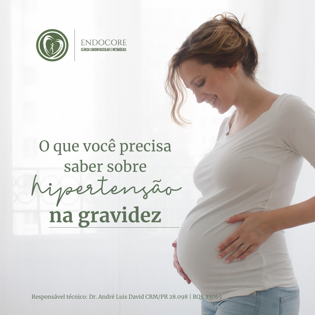 Mulher gravida com hipertensão